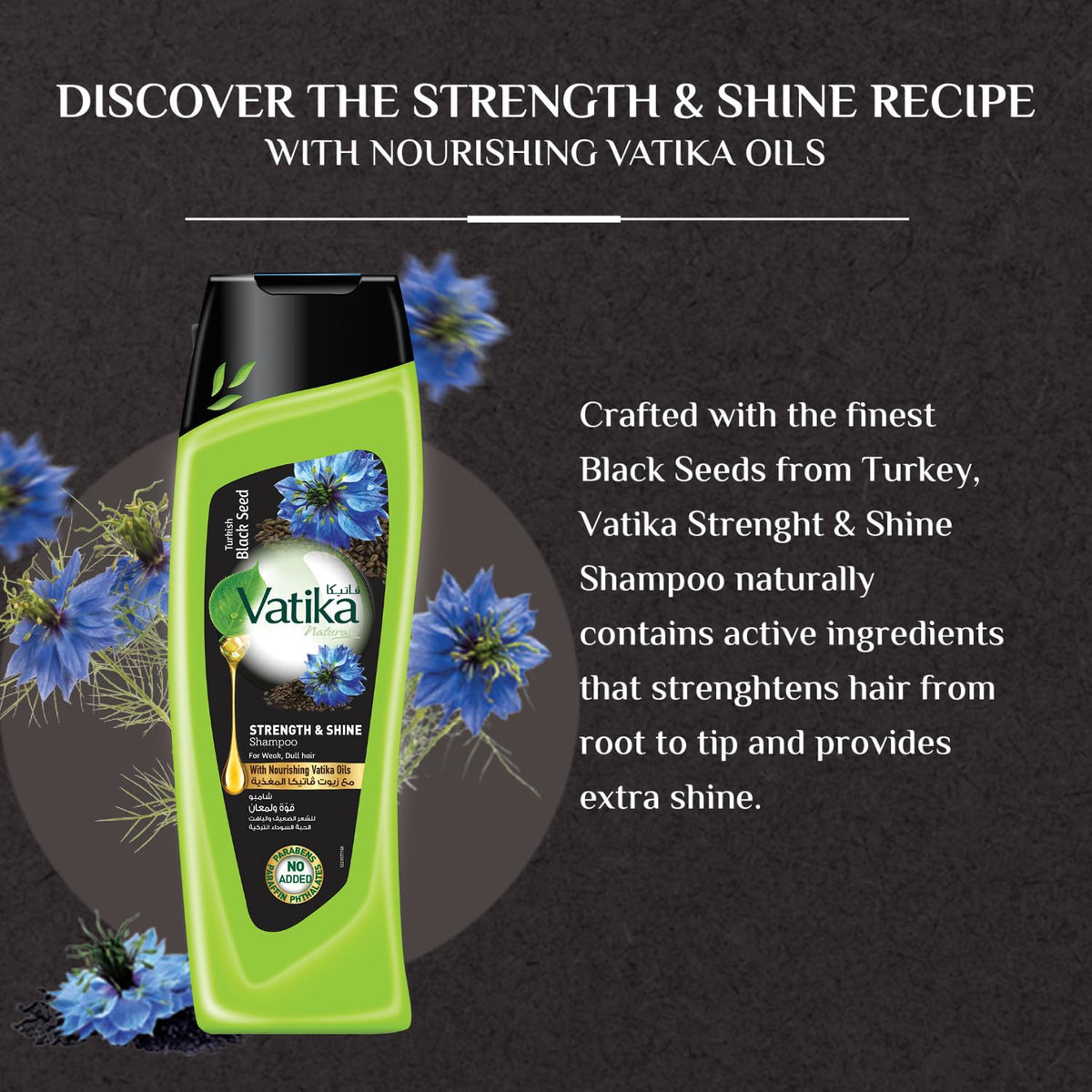 Vatika Naturals shampoo lather texture on palm demonstrating gentle foam