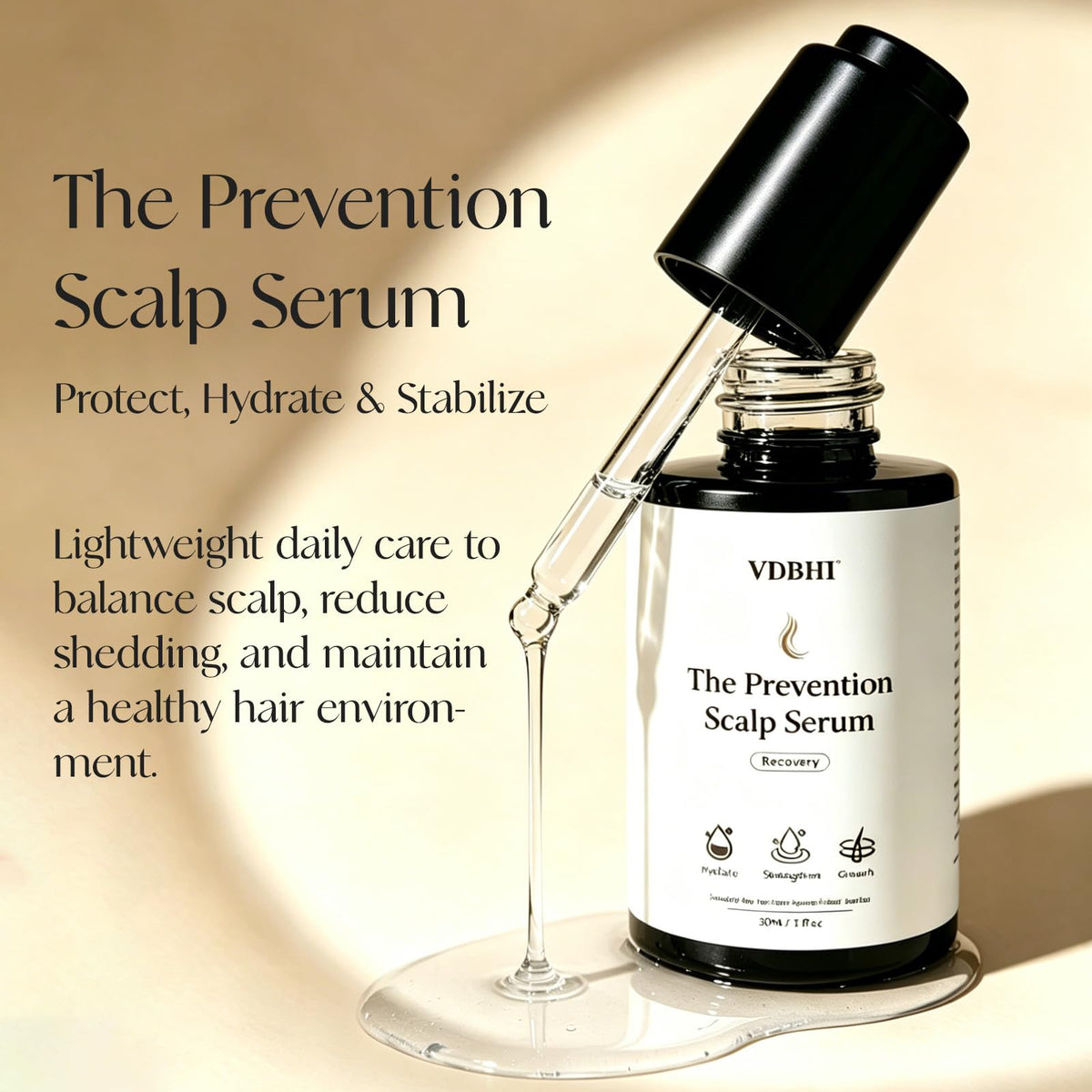 VDBHI botanical ingredients rosemary and ginseng emphasizing natural actives