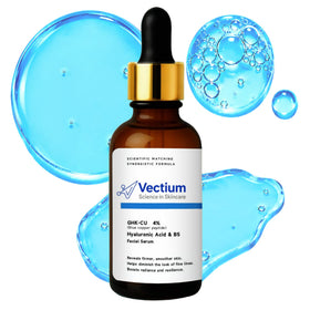 Vectium front bottle 30ml showcasing sleek packaging and quick-absorb benefit