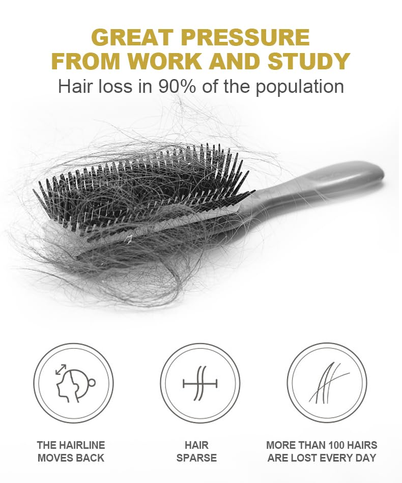 Person massaging Vedora oil into scalp, demonstrating improved circulation benefit