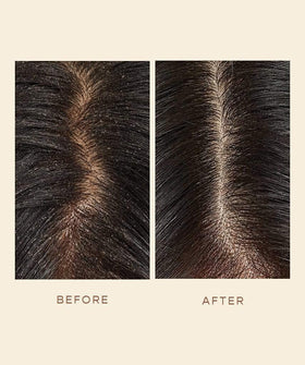 VEGAMOUR serum pictured beside revitalizing shampoo and conditioner for ritual benefit