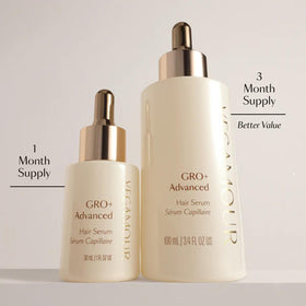 VEGAMOUR closeup dropper delivering controlled serum for precise application