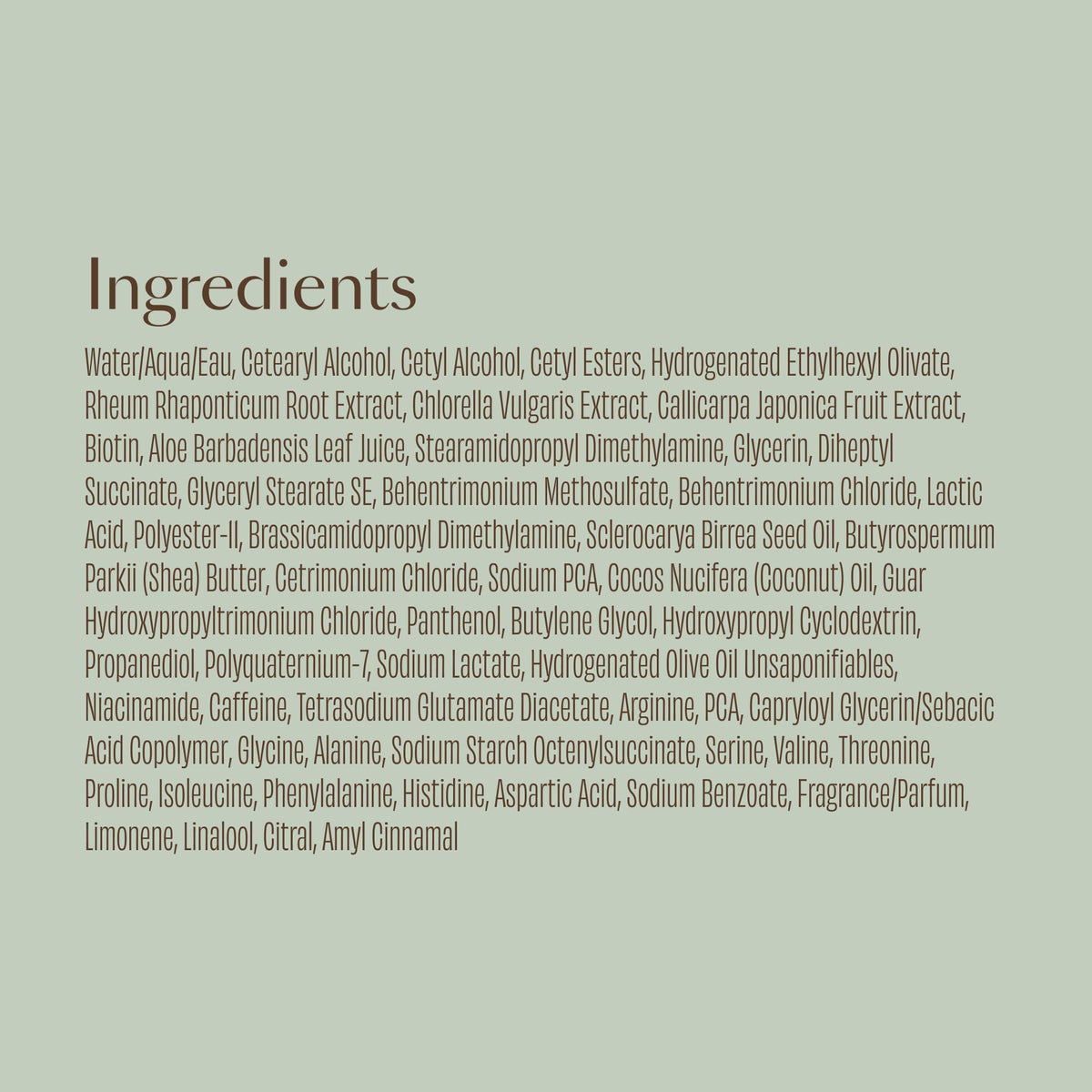 vegamour in-shower use on wet hair demonstrating detangling benefit