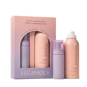 VEGAMOUR kit front packaging showing both products and value