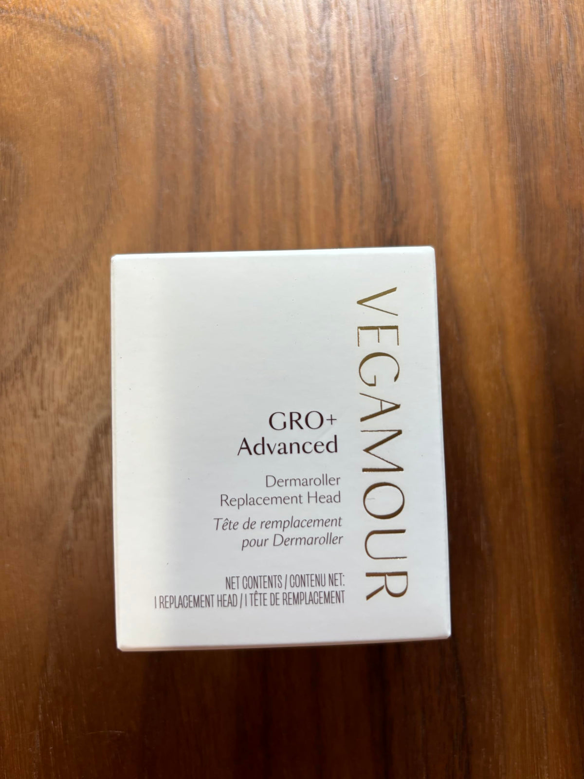 VEGAMOUR packaging and label shot emphasizing product information and authenticity