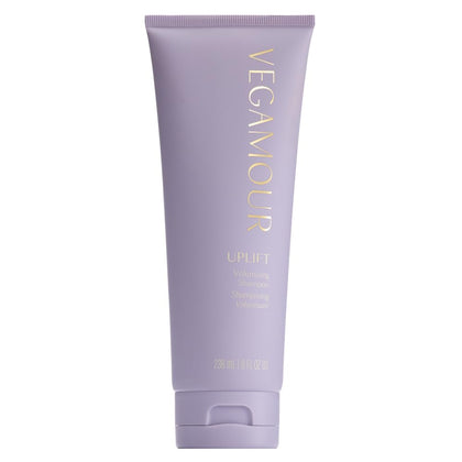 VEGAMOUR front bottle image showing clean packaging and volumizing benefit