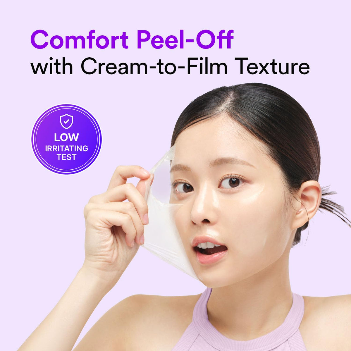 VEGANIFECT ingredient display with collagen and peptides, supports firmer-looking skin