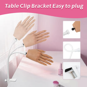 Veikmv detailed nail grooves holding tips securely for precise training