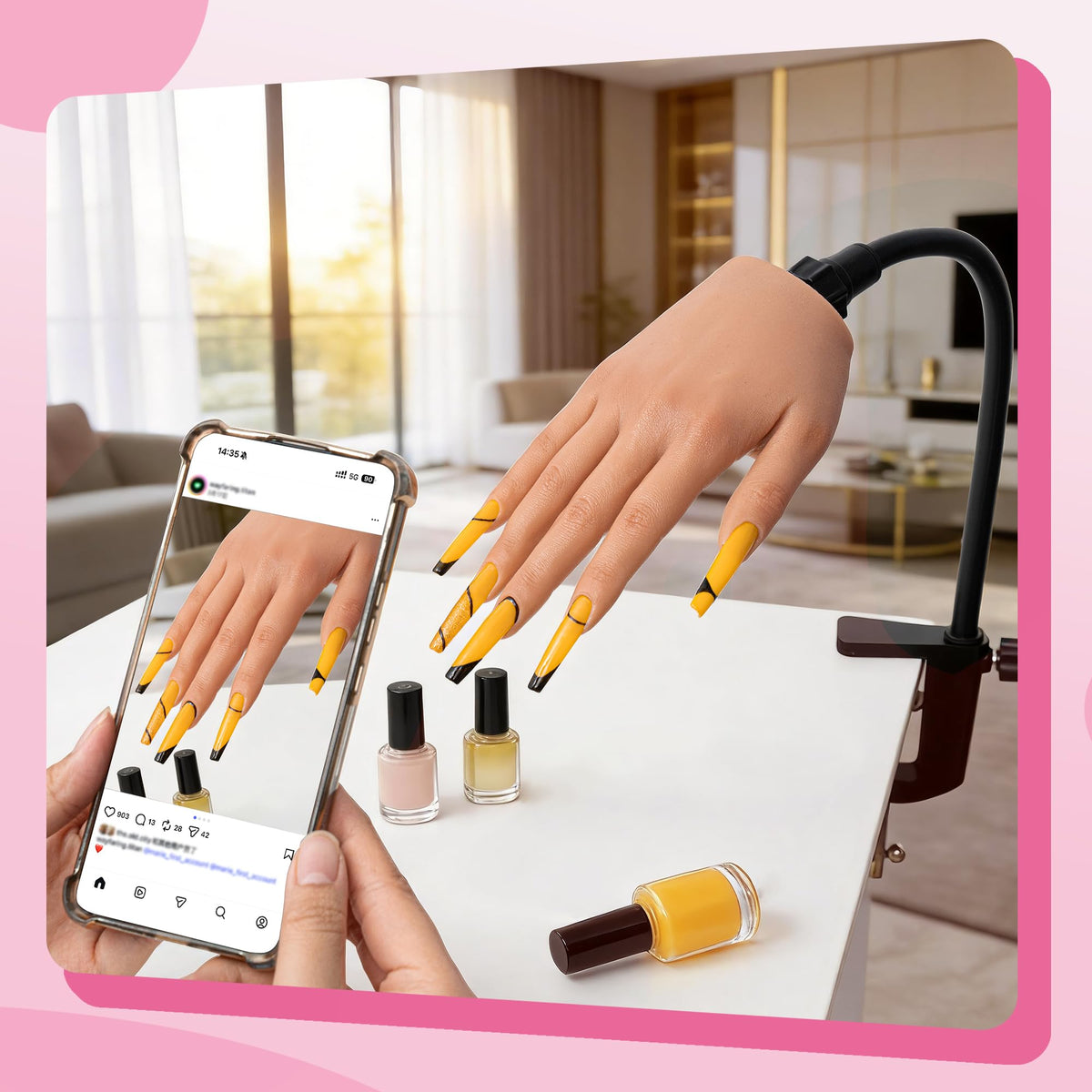 Veikmv included tools: files, brushes, clipper organized for beginner use