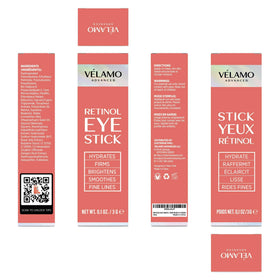VELAMO ADVANCED lifestyle image of traveler using eye sticks on the go