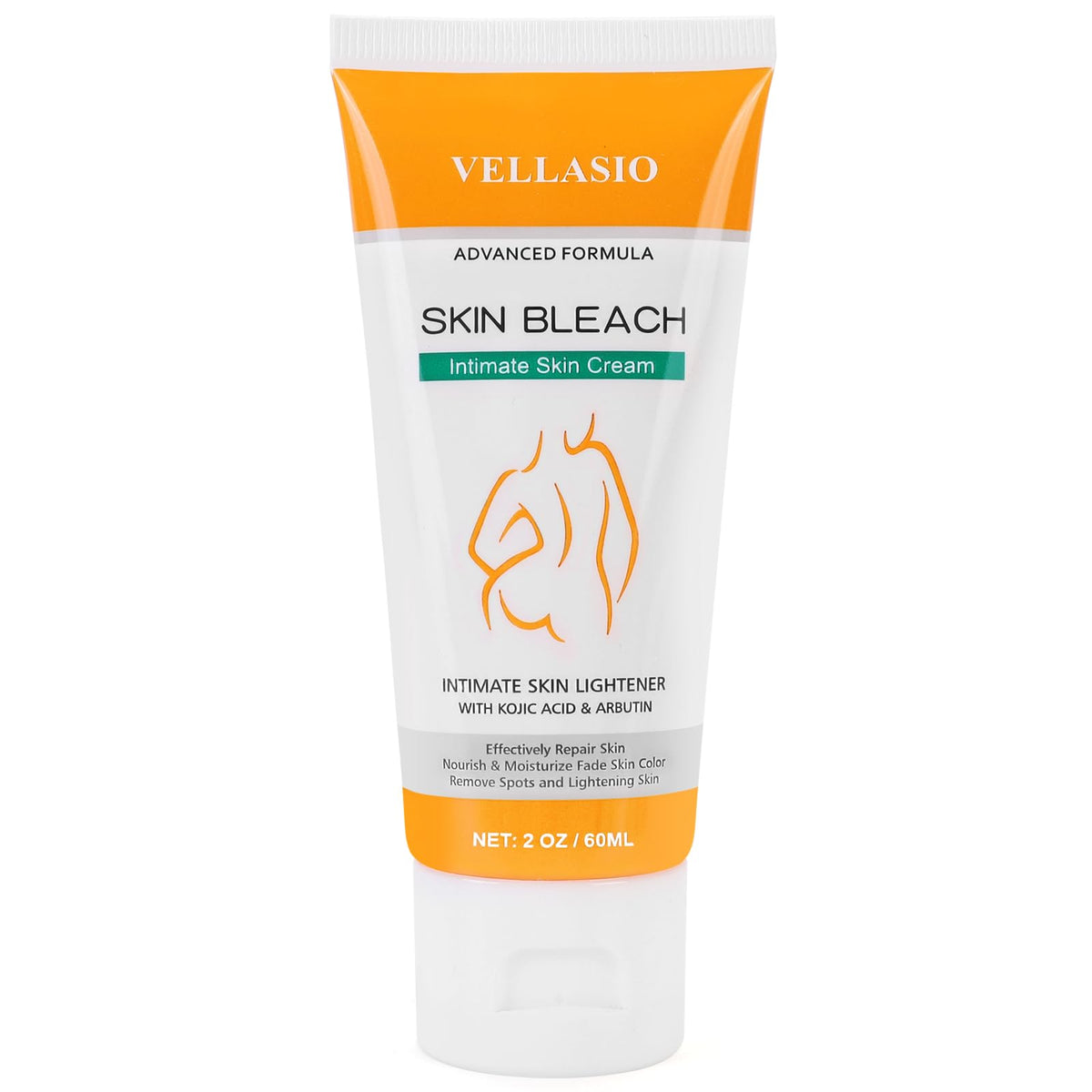 VELLASIO front packaging showing bottle and benefit of even tone
