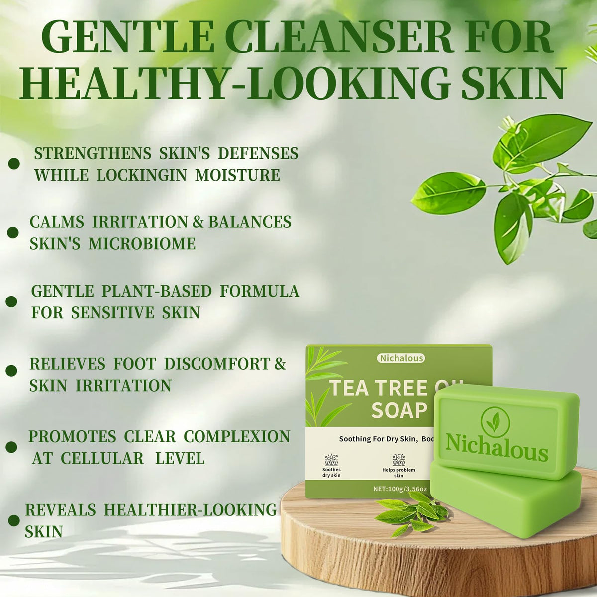 Generic Veloma close-up of soap texture highlighting gentle exfoliating benefit