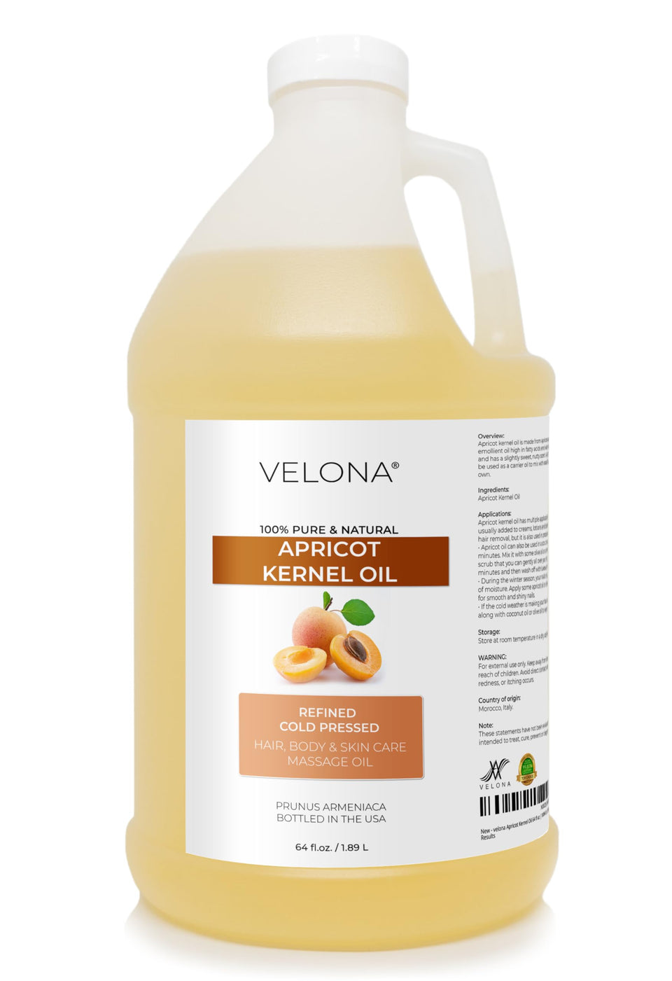 velona front bottle showing clean packaging and volume benefit
