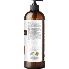 velona argan oil hair application demonstrating smooth frizz control and shine