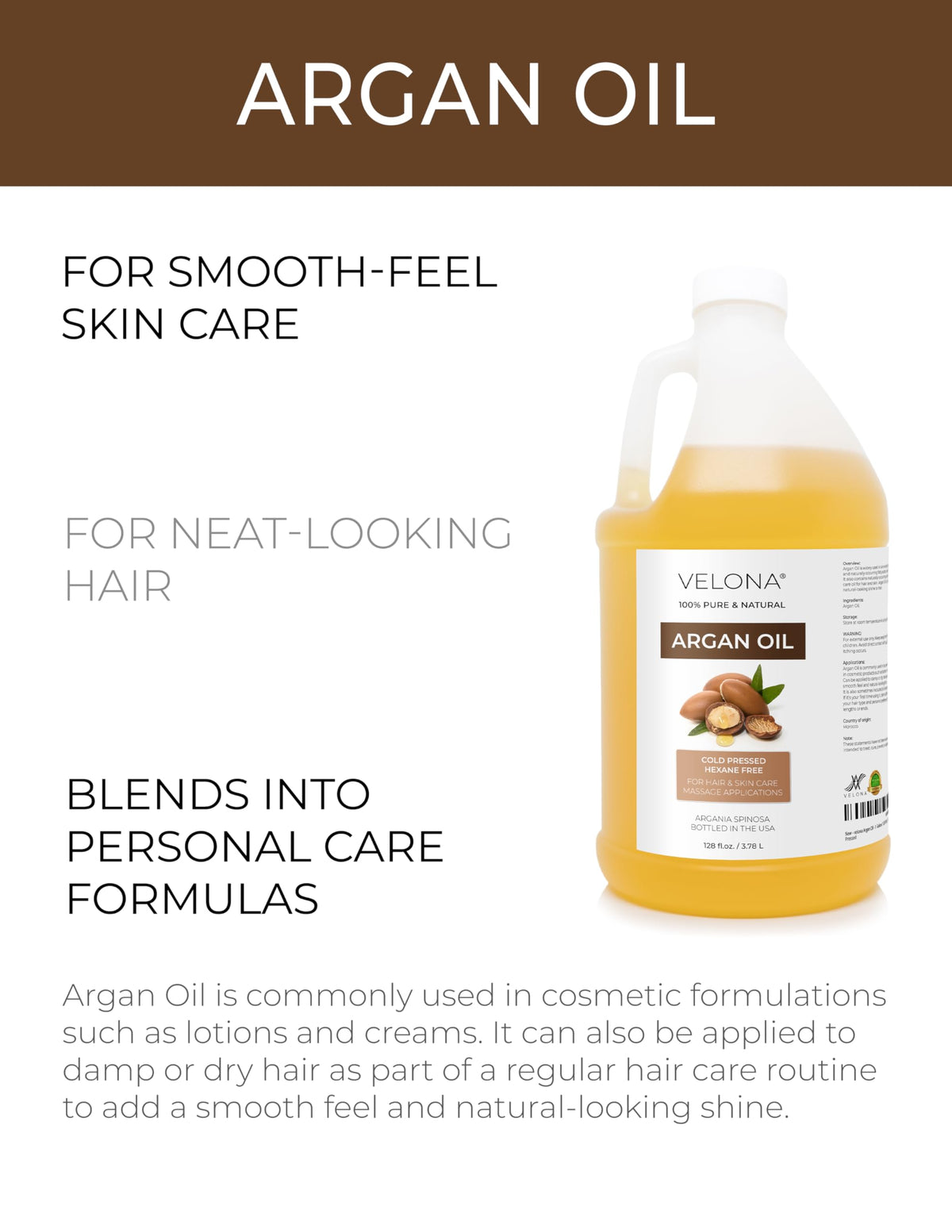 velona argan oil texture close-up pouring silky oil for fast absorption