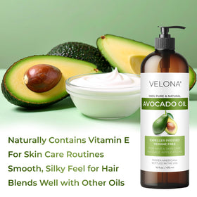 velona oil applied to hair in treatment demonstrating improved manageability