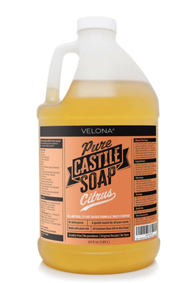 velona front packaging 64oz bottle showing size and citrus benefit