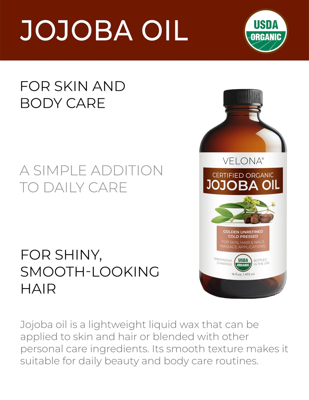 velona oil pouring stream close-up highlights cold-pressed purity