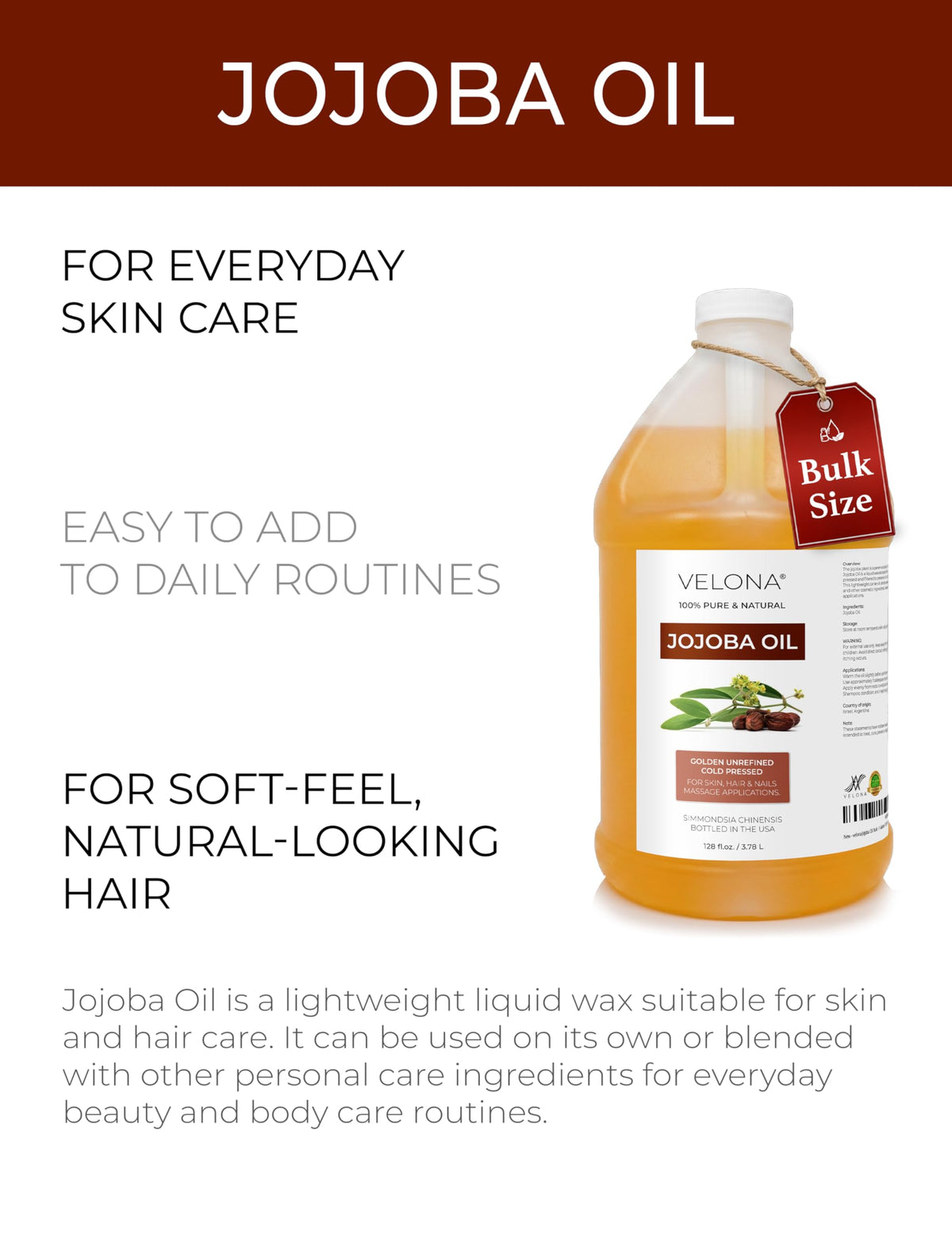 velona oil pouring close-up highlighting golden color and smooth pourability