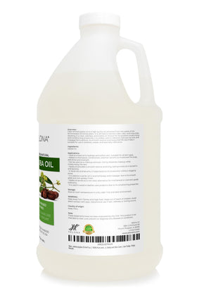 velona jojoba oil pouring into palm illustrates easy application and quick hydration benefit