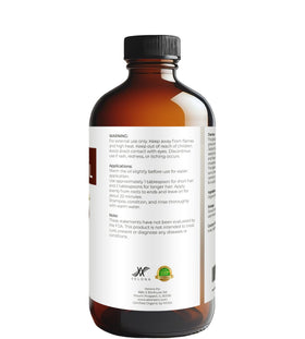 velona bottle held in hand showing 16 fl oz scale benefit
