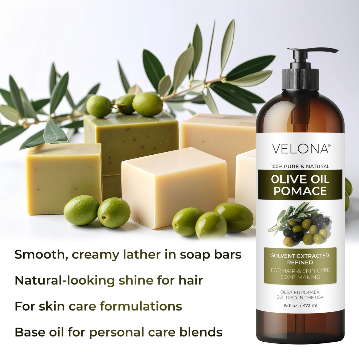 velona oil in soap-making setup demonstrating creamy lather potential