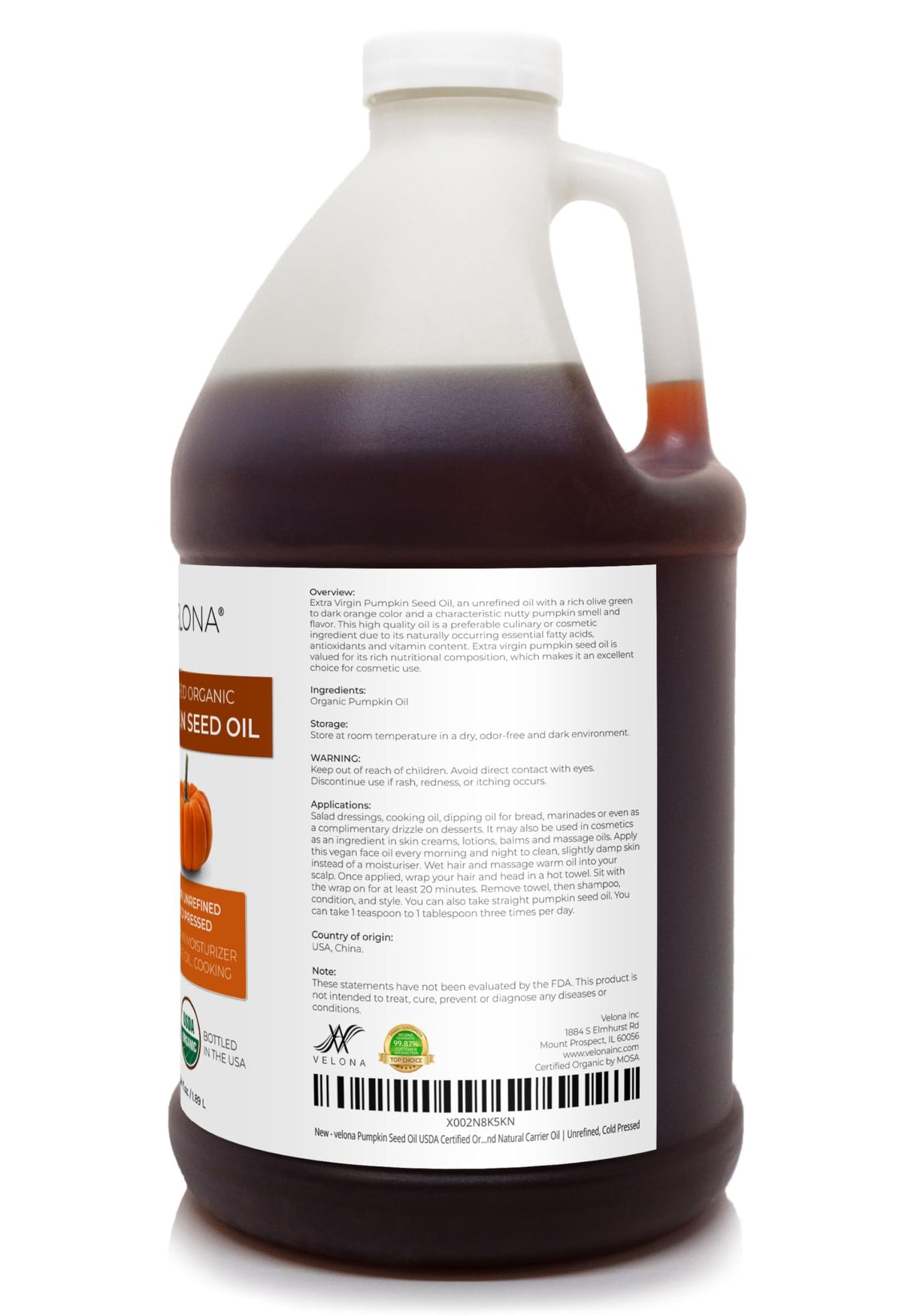 velona oil drizzled on salad conveying gourmet flavor enhancement benefit