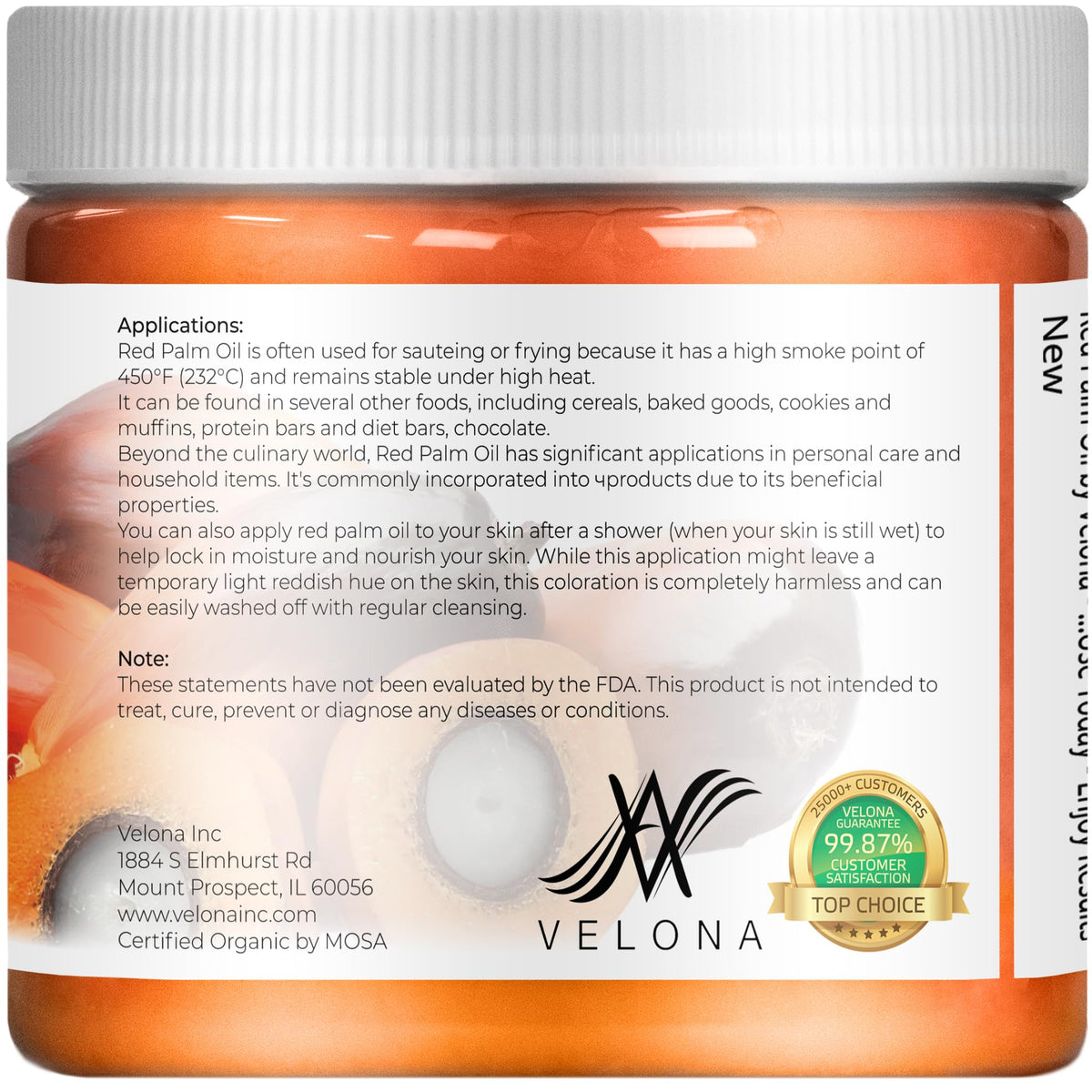 velona spoon scooping melted oil to display serving size and measurable use