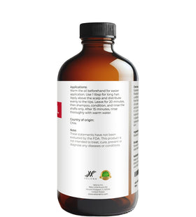 velona rosehip oil applied to hair ends adding shine and softness