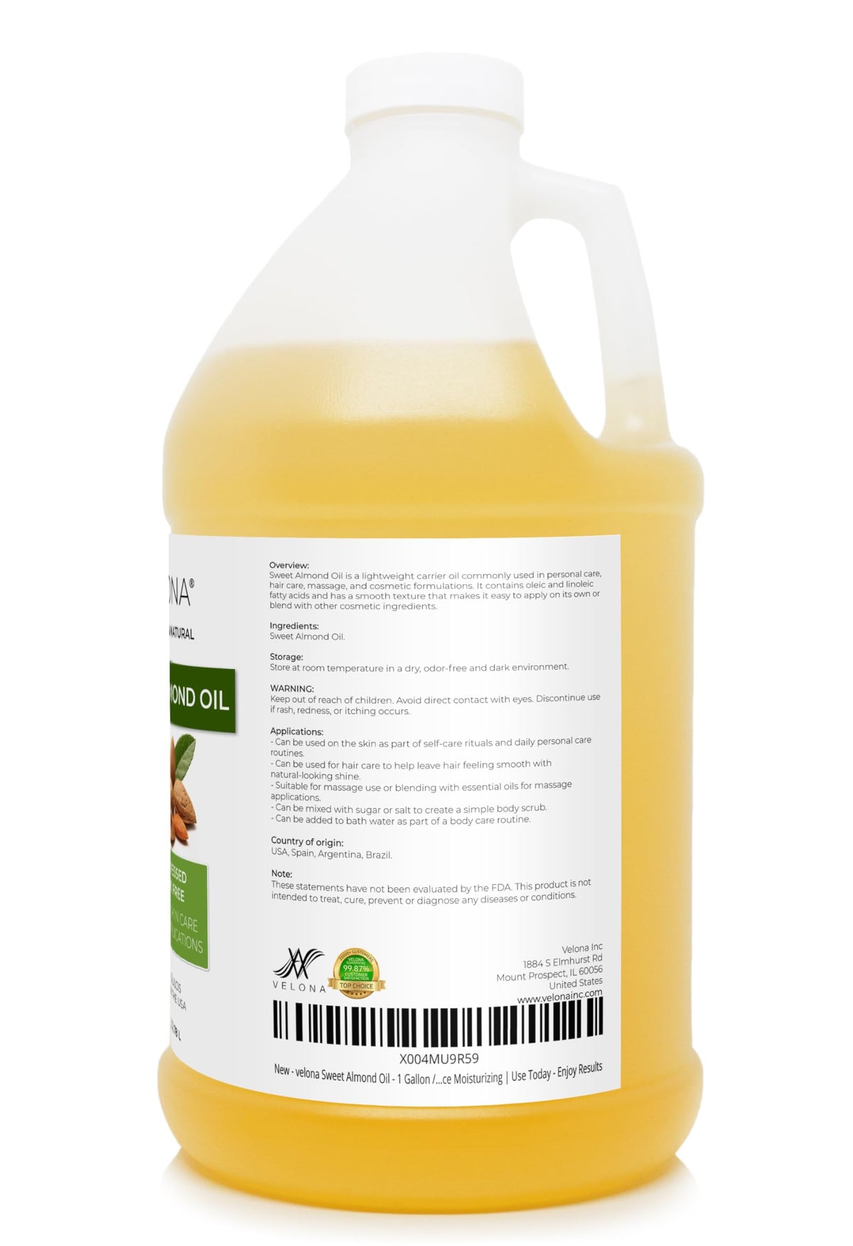 velona oil texture on hand drop demonstrates quick absorption benefit