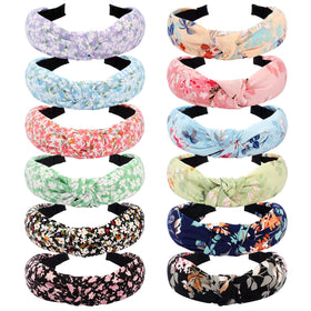 VELSCRUN front-packaging showing 12 colorful headbands and variety benefit