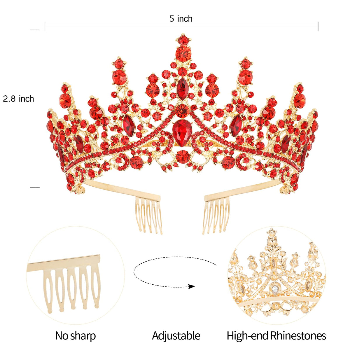 VELSCRUN worn at a birthday party showing crown styling and photogenic sparkle