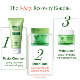 VELVENTE lifestyle shot on bathroom counter illustrating daily routine convenience