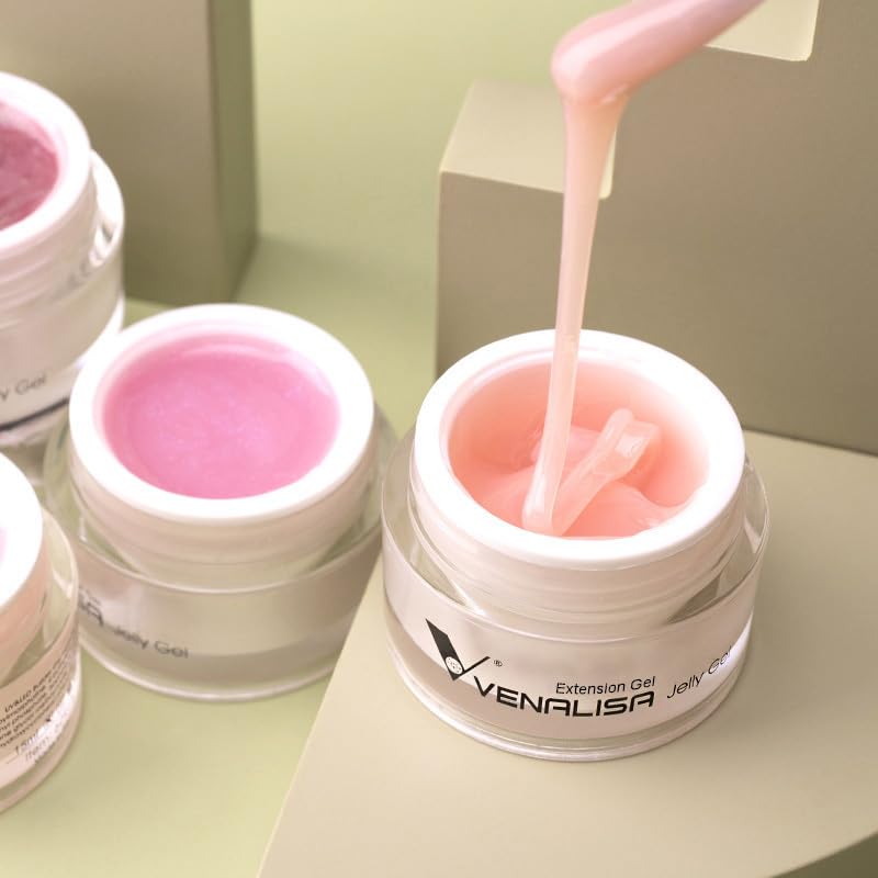 VENALISA bottle with manicure tools showing salon-quality results at home