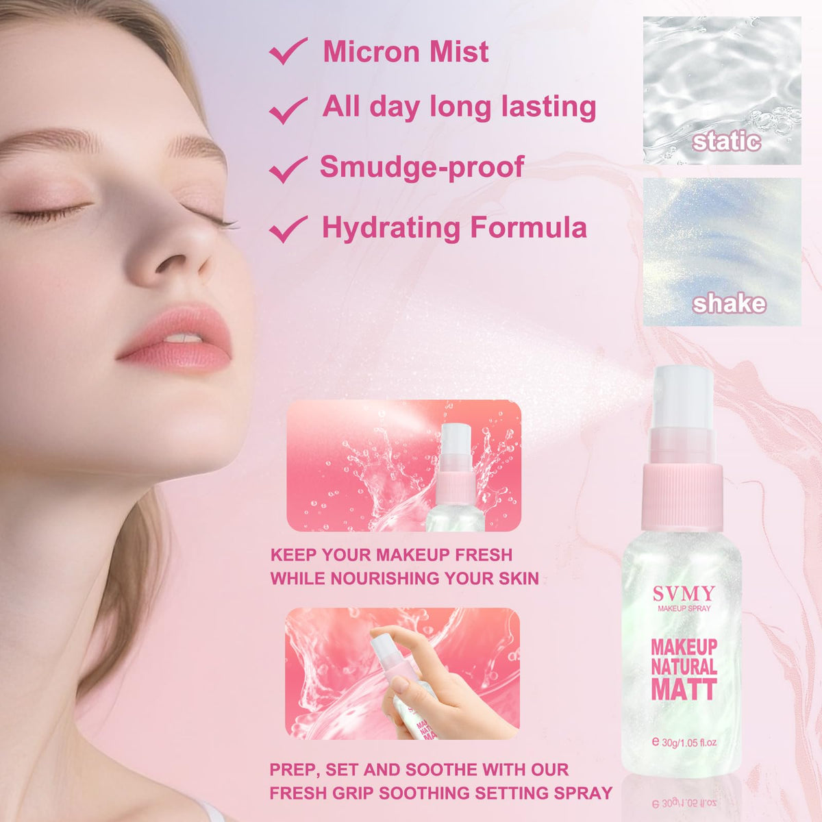 venshun application in use model applying eyeshadow demonstrating beginner-friendly shades