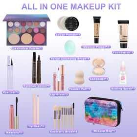 venshun makeup palette open with shades, easy-to-match tones