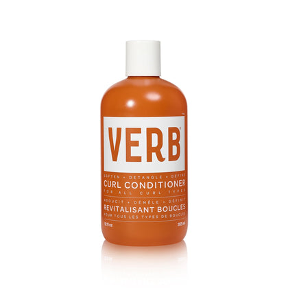 VERB front bottle view showing label and 12 fl oz size, clear product branding benefit