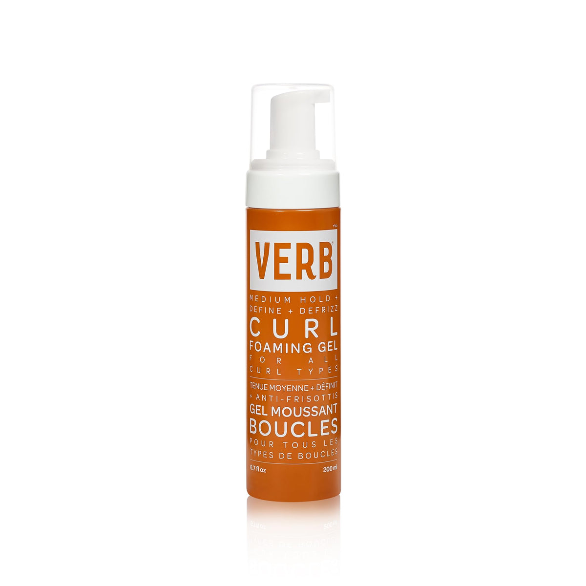 VERB front packaging showing bottle and label for clear product identification and benefit