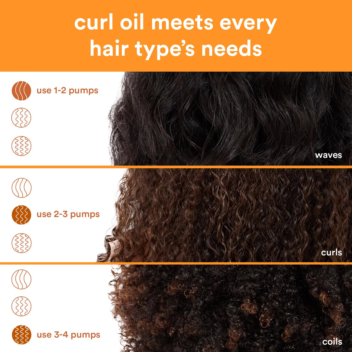 VERB curl oil label closeup showing silicone-free and clean ingredients