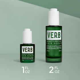 VERB hand applying serum to scalp, demonstrates targeted use and coverage benefit