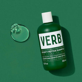 VERB bottle next to hand for scale to show 12 fl oz size