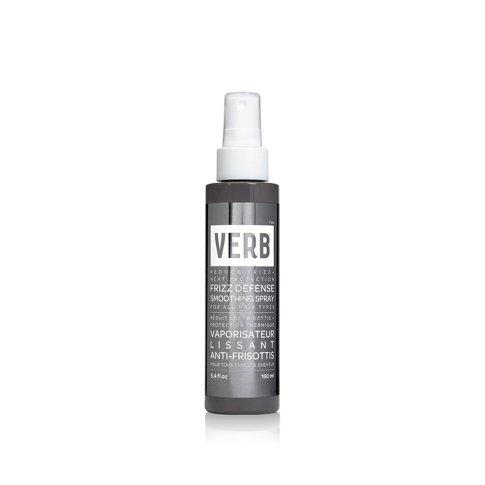 VERB bottle front packaging showing sleek anti-frizz benefits