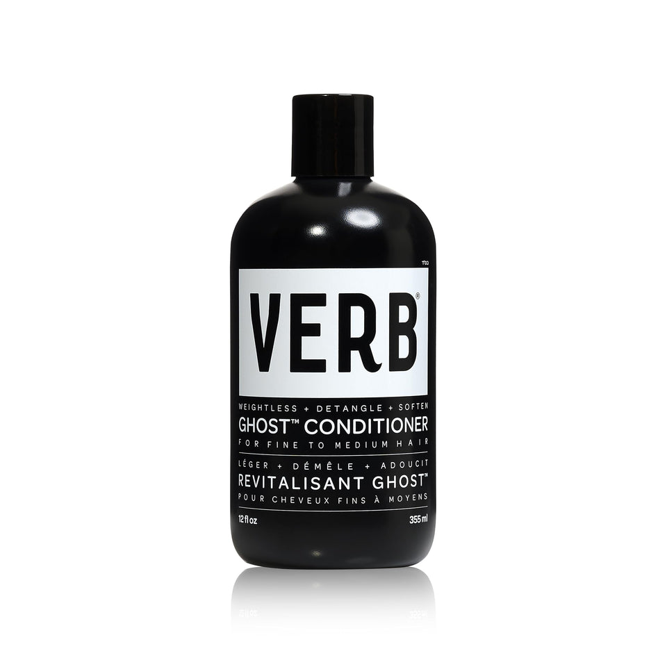 VERB Ghost conditioner front bottle showing branding and lightweight benefit