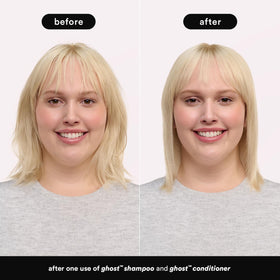 VERB Ghost conditioner silky pour texture showing smoothness benefits
