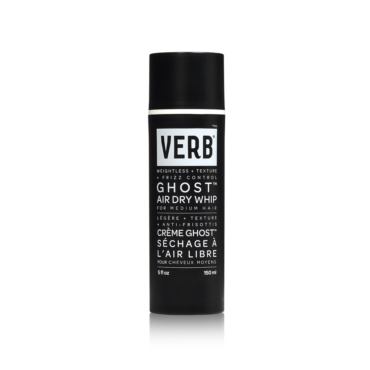 VERB Ghost front packaging showing 5 oz jar and label, highlights clean formula