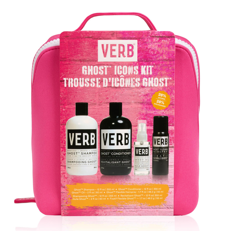 VERB Ghost Icons kit front packaging shows full set and benefits
