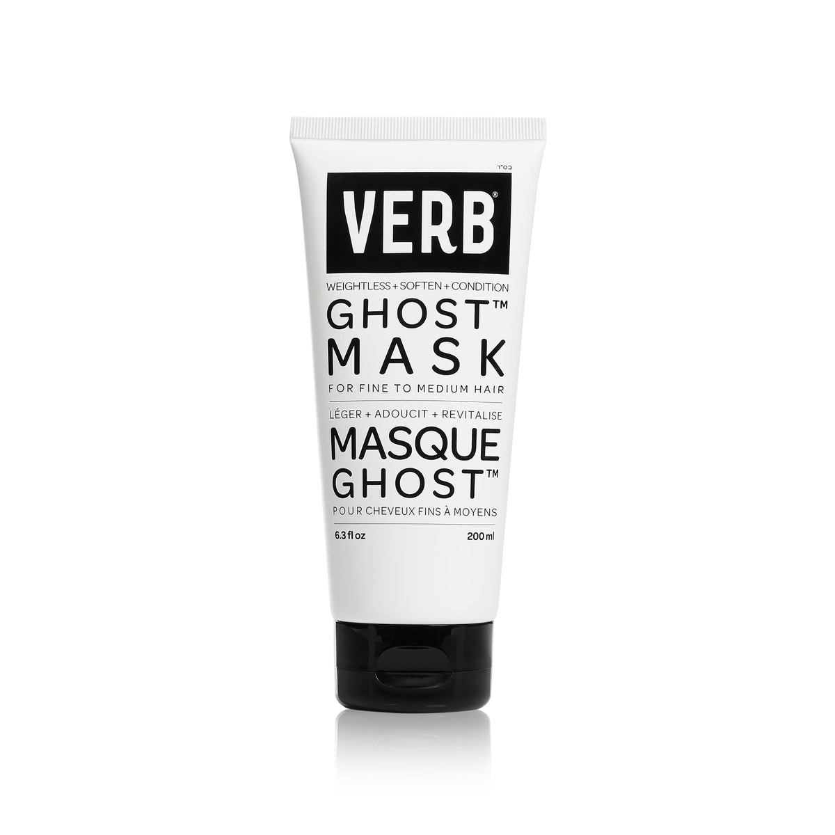 VERB Ghost Mask front packaging shows product and size for easy recognition and purchase
