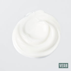 VERB Ghost Mask being applied to hair ends demonstrates targeted hydration and frizz control