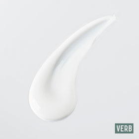VERB on damp hair application demonstrating even distribution and heat prep