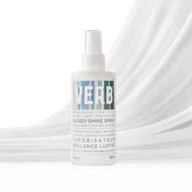 VERB before and after styling showing increased shine and smoother finish